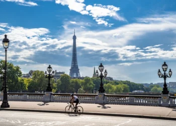 View of Paris France