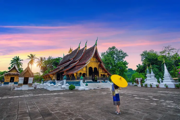 Wat Xieng Thong (Golden City Temple) in Luang Prabang, Laos