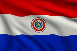 Flag from Paraguay