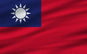 Taiwan flag retire in Taiwan