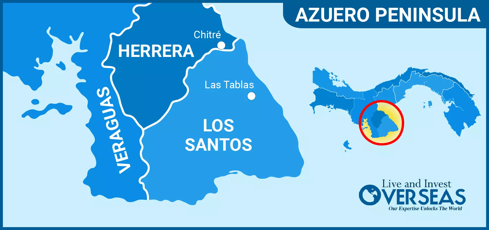 map of azuero peninsula