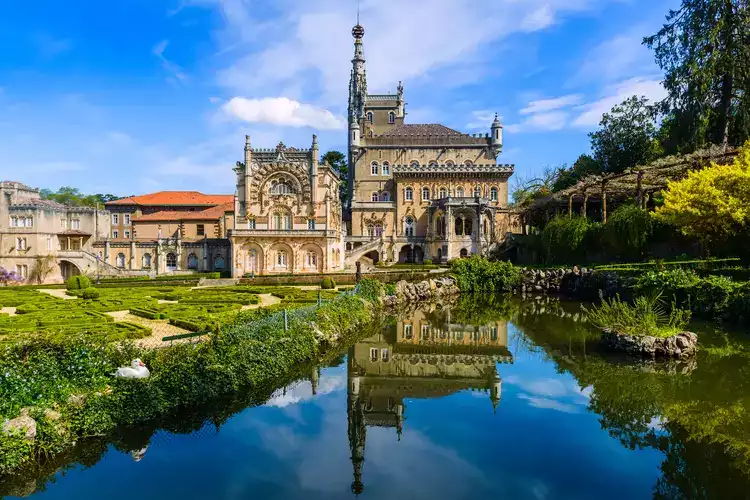 Palace of bussaco in Coimbra. cost of living in portugal travel in portugal