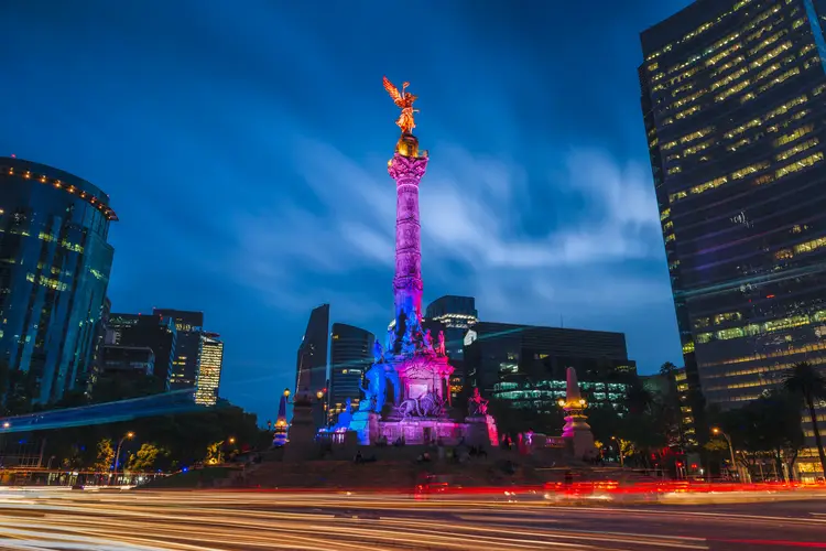 Angel of Independence in Mexico