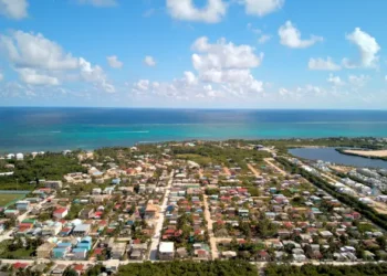 DFC village area in San Pedro, Belize.