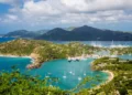 Entrance to Antigua Yacht Club. Caribbean Passport