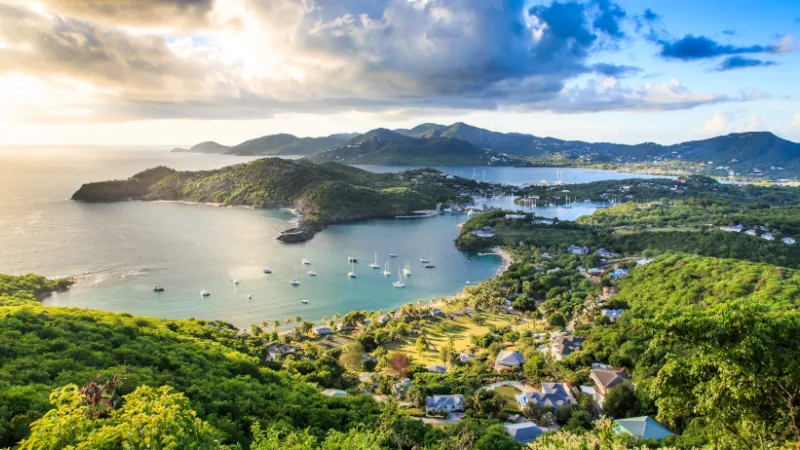 Sunset at English Harbor, Antigua Barbuda, Caribbean