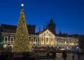 Christmas Tree Illumination in Braga, Portugal