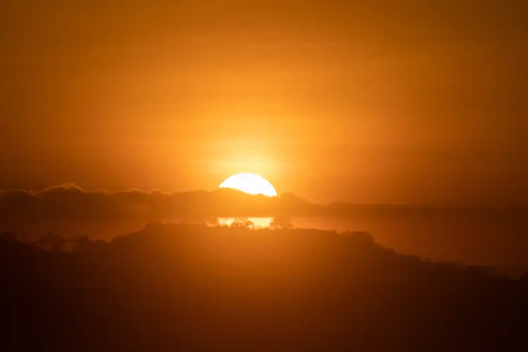 Sunset From a Panama City Beach