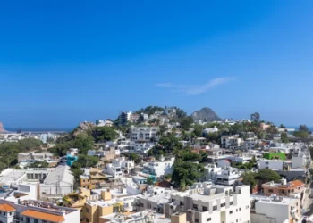 Mexico, Mazatlan scenic panoramic views of historic center near El Malecon, tourist beaches and scenic landscapes. Stock Photo | Adobe Stock