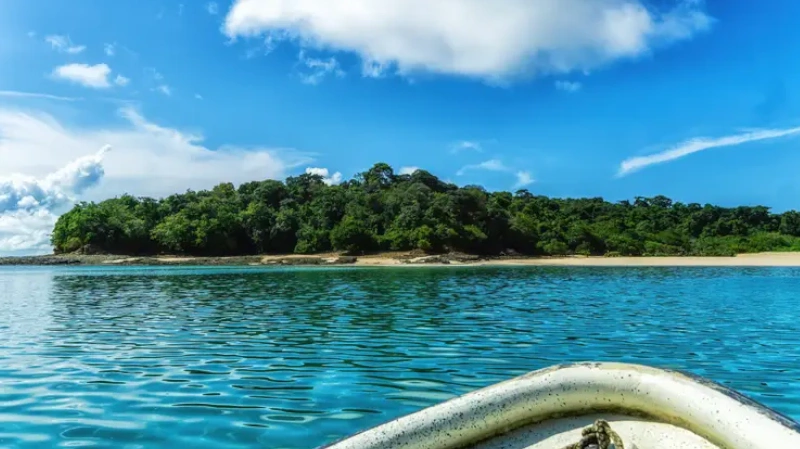 The Pearl Islands archipelago in the Pacific ocean, Panama. contadora