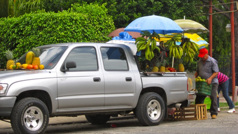 Fruit On A Truck Coronado, Panama