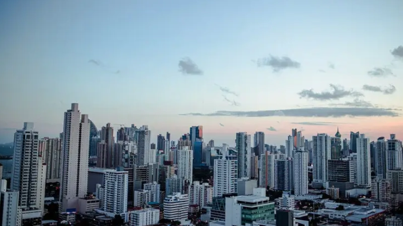 View from downtown Panama City, Panama. san francisco