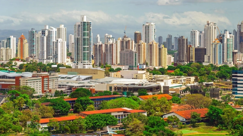 San Francisco, Panama Skyline