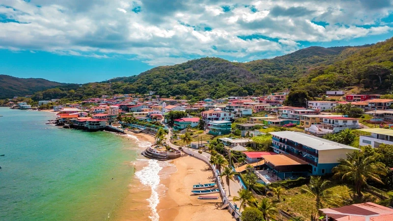 Panama, Panama city, Taboga island, island, beach ocen, sea, summer, city, blue sky. taboga