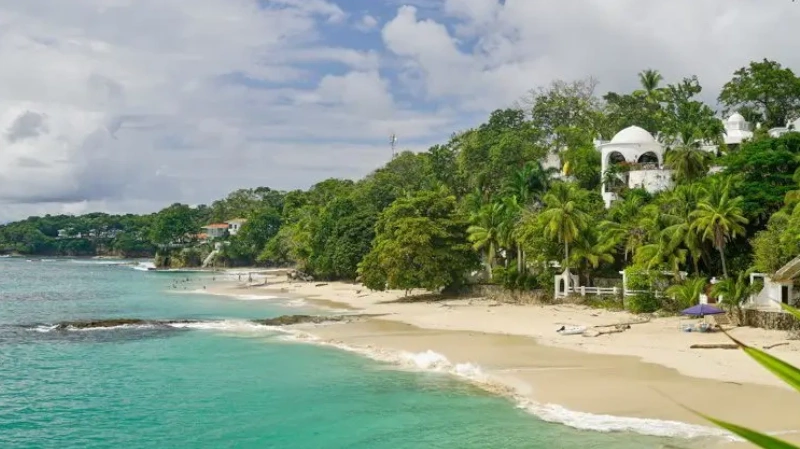 The sunny Contadora coast, archipelago Las Perlas, Panama