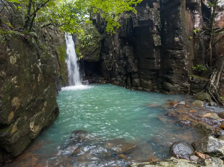 a cascade in Veraguas, Santa Fe