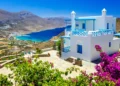 Amazing Greek holidays - Amorgos island, splendid view of Aegialis bay, Cyclades Stock Photo | Adobe Stock