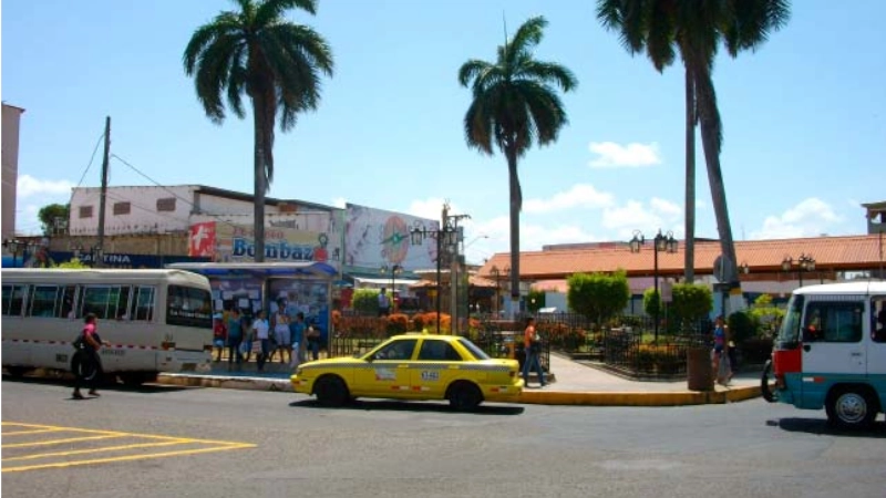 a view from the town of chitre