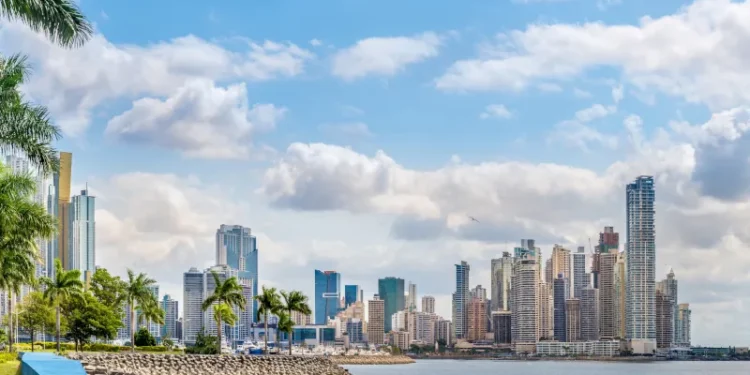 Panoramic view at the Downtown of Panama City - Panama