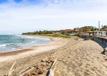 The beach in Las Tablas, Azuero Peninsula, Panama.