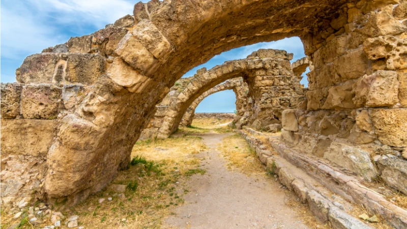 Salamis Ancient City in Northern Cyprus