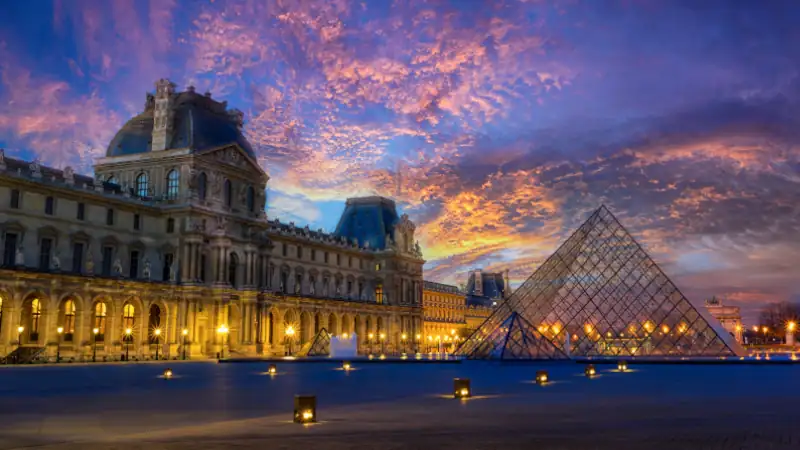 The city of Paris france