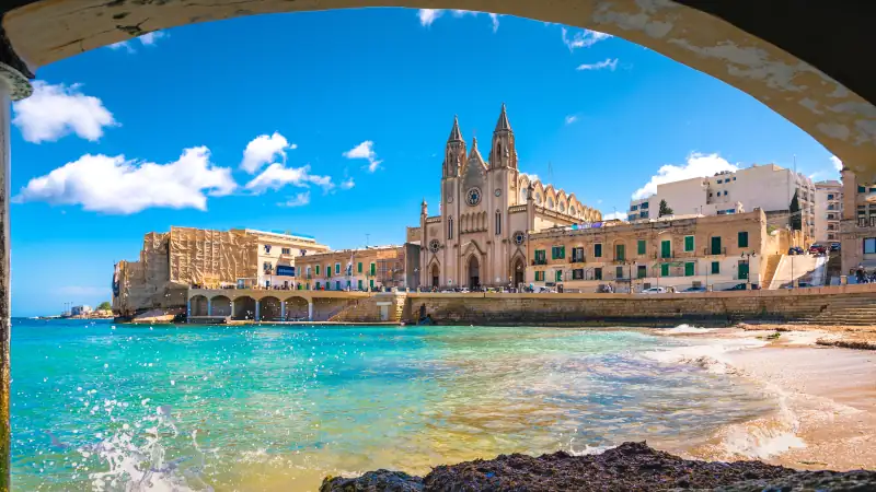 View of Saint Julian, Malta