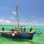 Fishing off the coast of Ambergris Caye