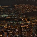 Medellin, Colombia by night.