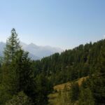 The green mountains of Italy