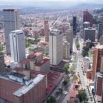 Colpatria Tower Skyscraper in Bogotá, Colombia