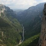 Verdon Gorge river canyon in southeastern France