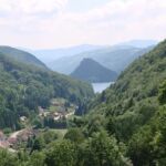 The Vosges mountain range in Eastern France