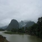 A lake in Laos