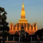 The gold-covered Pha That Luang