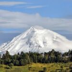 Pico de Orizaba in Mexico, the highest volcanic summit in North America