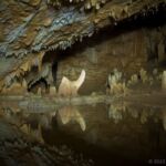 Rock formations in Barton Creek Cave