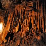 Stalactites in Barton Creek Cave