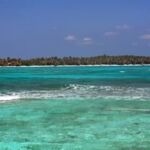 A beach in Belize