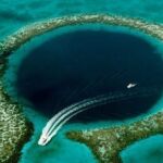 The Big Blue Hole in Belize