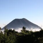 A volcano in El Salvador