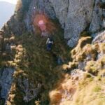 The entrance to the tunnel from Bucegi, Romania