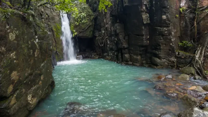 a cascade in Veraguas, Santa Fe